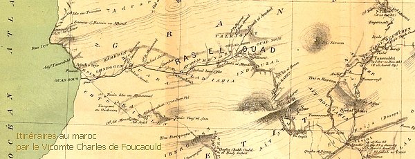 Karte Charles de Foucauld